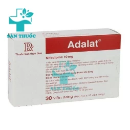 Adalat 10mg - Thuốc điều trị huyết áp cao hiệu quả