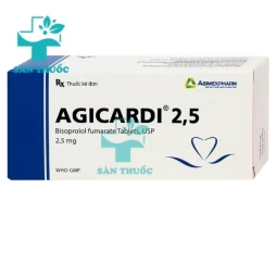 Agicardi 2,5 Agimexpharm - Thuốc điều trị tăng huyết áp