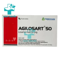 AGILOSART 50 - Thuốc điều trị tăng huyết áp hiệu quả