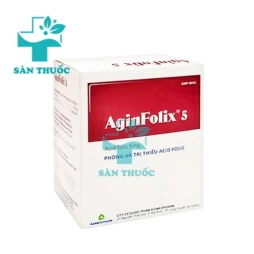 Aginfolix 5 - Thuốc bổ sung Acid Folic cho cơ thể của Agimexpharm