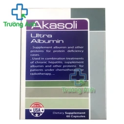 Akasoli ultra albumin - Giúp bổ sung dinh dưỡng cho cơ thể hiệu quả