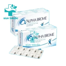 Alpha Brome - Hỗ trợ giảm các triệu chứng phù nề, sưng tấy