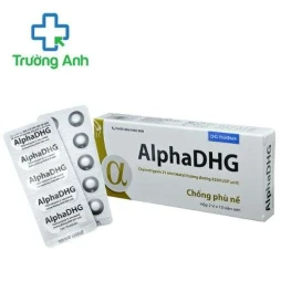 AlphaDHG - Kháng viêm, điều trị phù nề sau chấn thương