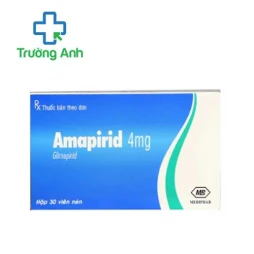 Amapirid 4mg Mebiphar - Thuốc điều trị đái tháo đường tuyp 2
