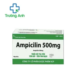 Ampicilin 500mg VCP - Thuốc điều trị nhiễm khuẩn nhanh