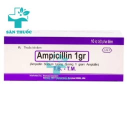 AMPICILLIN 1gr Mỹ - Thuốc điều trị bệnh nhiễm khuẩn
