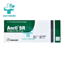 Anril SR - Thuốc điều trị co thắt ngực hiệu quả của Bangladesh