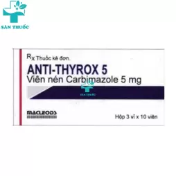 Antithyrox 5 - Carbimazole 5mg Macleods