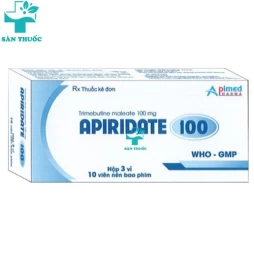 Apiridate 100 Trimebutine maleate 100mg Apimed