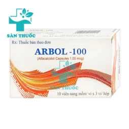 Arbol 100 Olive Healthcare - Thuốc điều trị thiếu calci hiệu quả