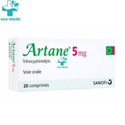 Artane 5mg - Trihexyphenidyl 5mg Sanofi