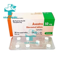 Asentra 50mg - Thuốc điều trị trầm cảm, rối loạn lo âu