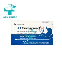 A.T Esomeprazol 40 tab - Thuốc điều trị viêm dạ dày thực quản