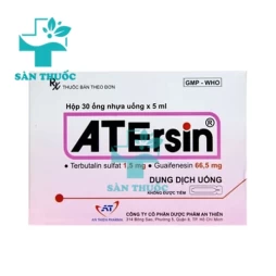 Atersin (ống 5ml) - Thuốc điều trị viêm phế quản của A.T Pharma