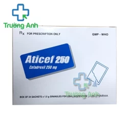Aticef 250 DHG - Trị nhiễm khuẩn đường hô hấp và tiết niệu