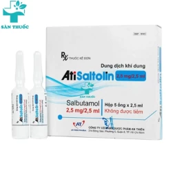 Atisaltolin 2,5mg/2,5ml - Salbutamol 2,5mg An Thiên