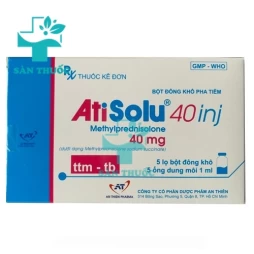 Atisolu 40 inj An Thiên - Thuốc kháng viêm hiệu quả, nhanh chóng