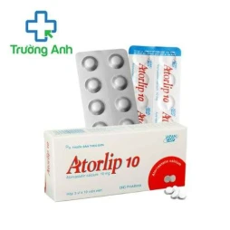 Atorlip 10 DHG - Điều trị xơ vữa động mạch