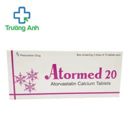 Atormed 20 Medley - Thuốc điều trị tăng cholesterol máu