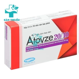 ATOVZE 20/10 Savipharm - Thuốc điều trị tăng cholesterol