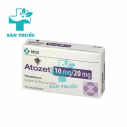 Atozet 10mg/20mg MSD - Thuốc điều trị các bệnh về tim mạch