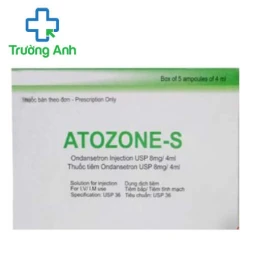 Atozone-S 8mg/4ml Samrudh - Thuốc chống nôn và buồn nôn hiệu quả