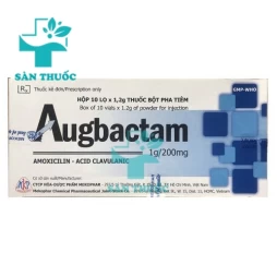 Augbactam 1g/200mg Mekophar - Thuốc trị nhiễm khuẩn hiệu quả