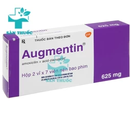 Augmentin 625mg - Thuốc kháng sinh hiệu quả