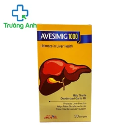 Avesimig 1000 Invapharm - Giúp tăng cường chức năng gan, thải độc gan