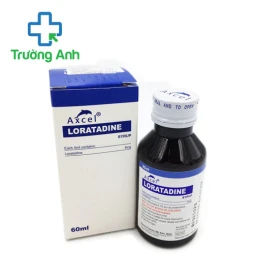 Axcel Loratadine syrup 60ml Kotra Pharma - Thuốc trị viêm mũi dị ứng
