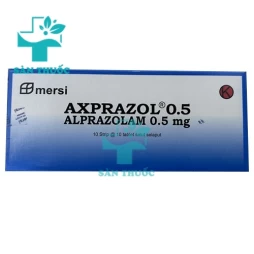 Axprazol 0,5mg - Điều trị trầm cảm, lo âu, mất ngủ của Slovenia