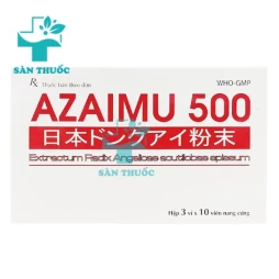 Azaimu 500 - Giúp bổ huyết, điều hòa kinh nguyệt hiệu quả