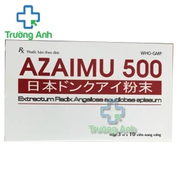 Azaimu 500 - Giúp bổ huyết, điều hòa kinh nguyệt hiệu quả