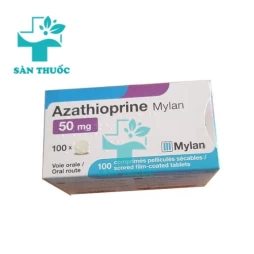 Azathioprine Mylan 50mg - Thuốc ức chế miễn dịch của Ấn Độ