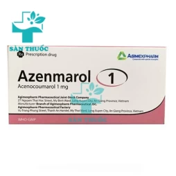 Azenmarol 1 - Thuốc điều trị các bệnh về tim mạch của Agimexpharm