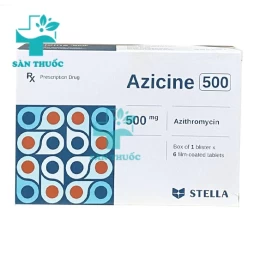 Azicine 500mg Stella - Thuốc điều trị nhiễm khuẩn hiệu quả