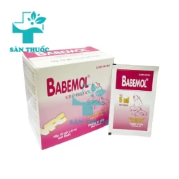 Babemol 120mg/5ml (gói) - Thuốc giảm đau, hạ sốt hiệu quả của Cửu Long