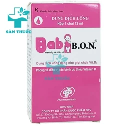 Babi B.O.N 12ml - Thuốc bổ sung vitamin D hiệu quả