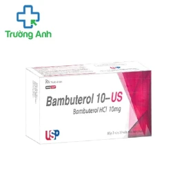 Bambuterol 10-US - Thuốc trị hen, co thắt phế quản