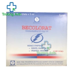 Becolorat 2,5mg/5ml Bepharco - Thuốc trị viêm mũi dị ứng hiệu quả