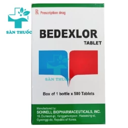 Bedexlor tablet - Thuốc điều trị các bệnh về đường hô hấp 