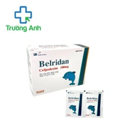Belridan 100mg Medisun - Điều trị nhiễm khuẩn đường hô hấp trên, đường hô hấp dưới