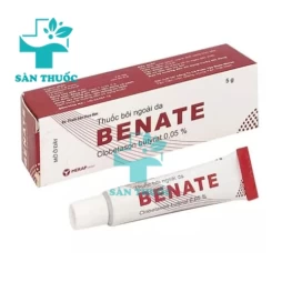 Benate - Thuốc mỡ làm giảm viêm, ngứa và các bệnh ngoài da (10 hộp)