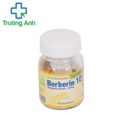 Berberin 10 VPC - Thuốc giúp điều trị tiêu chảy hiệu quả