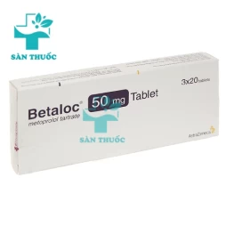 Betaloc 50mg - Thuốc điều trị cao huyết áp hiệu quả