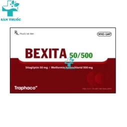 Bexita 50/850 - Sitagliptin 50mg + Metformin HCl 850mg Traphaco Hưng Yên