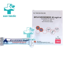 BFS-Furosemide 40mg/4ml - Thuốc điều trị phù hiệu quả của CPC1