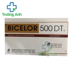 Bicelor 500 DT. Pharbaco - Thuốc điều trị nhiễm khuẩn hiệu quả