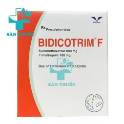 Bidicotrim F - Thuốc điều trị các bệnh nhiễm trùng của Bidiphar