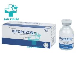 Bifopezon 2g Bidiphar - Thuốc kháng sinh trị nhiễm khuẩn